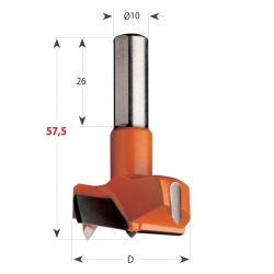 CMT 317 Sukovník pre kolíkovačky S10 L57,5 HW - D50 S=10x26 L57,5 L