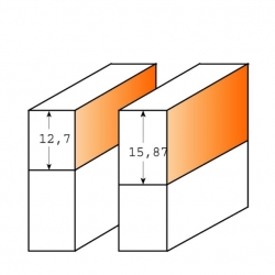 CMT C907 Orezávacia fréza - D12,7x12,7 S=8 HM