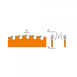 CMT Orange Industrial Pilový kotouč na železo - D210x2,2 d30 Z64 HW