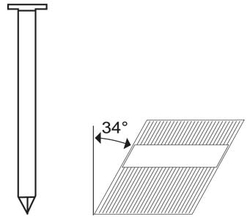 Klince Typ RN Ø 3,1 × 90 mm (3 000 ks)