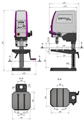 Stolová vŕtačka OPTIdrill DX 17 E