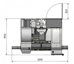 CNC frézka OPTImill F 120X