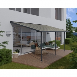 Palram - Canopia Capri 4200 antracit 3 x 4,25 hliníková (montovaná) pergola