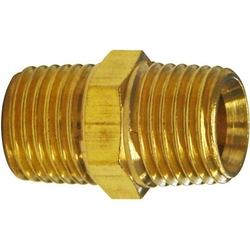 Dvojitá vsuvka 1/4" AG x 1/4" AG