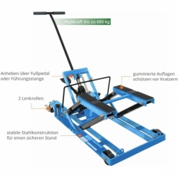 Montážny zdvihák na motocykel a ATV do 680 kg GMH 680