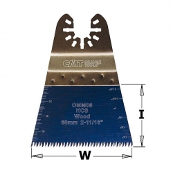 CMT Ponorný pílový list s japonským zubom HCS, na drevo - 68mm