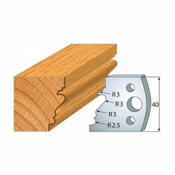 IGM Profil 122 - pár nožov 40x4mm SP